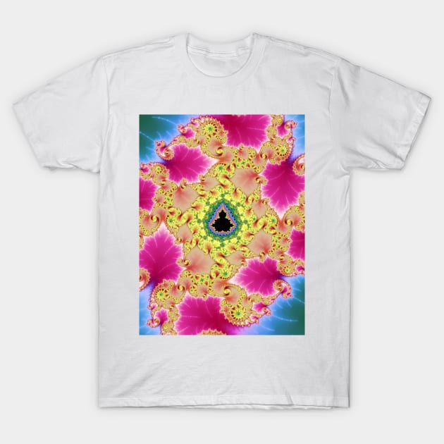 Mandelbrot Fractal Zoom T-Shirt by pinkal
